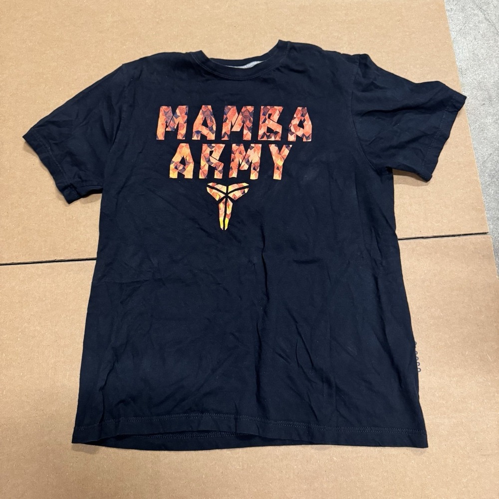 Kobe‎ Bryant Nike Mamba Army  Black Logo Graphic Mens Large